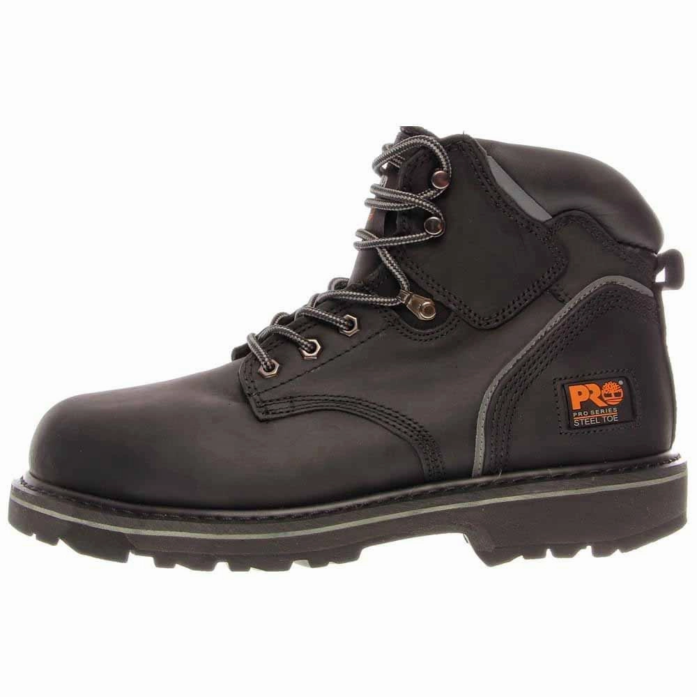 Pit Boss 6 Inch Electrical Steel Toe Work Boots Slip-resistant Performance Adjustable Straps