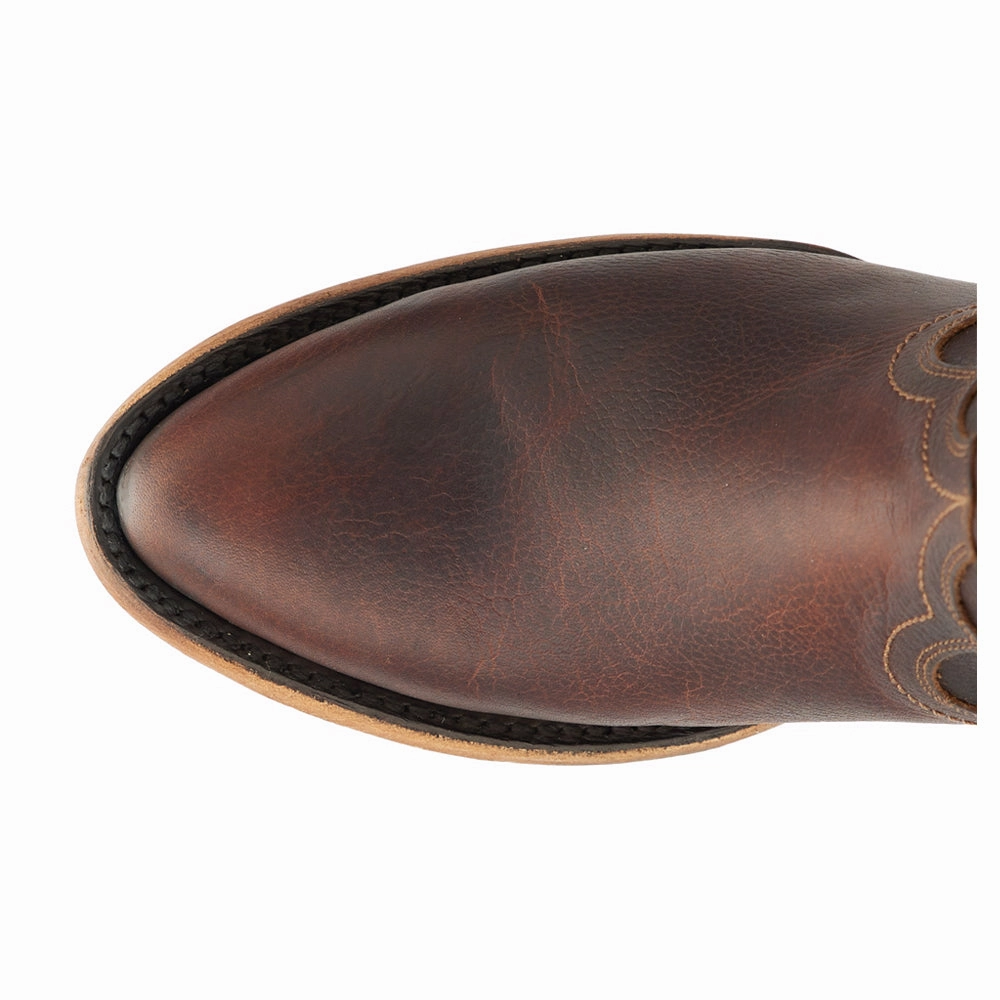 Designer Style Plain Jane Round Toe Cowboy Boot