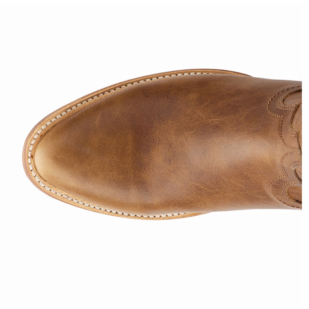 Plain Jane Round Toe Midi Zippered Cowboy Boot Eco friendly materials