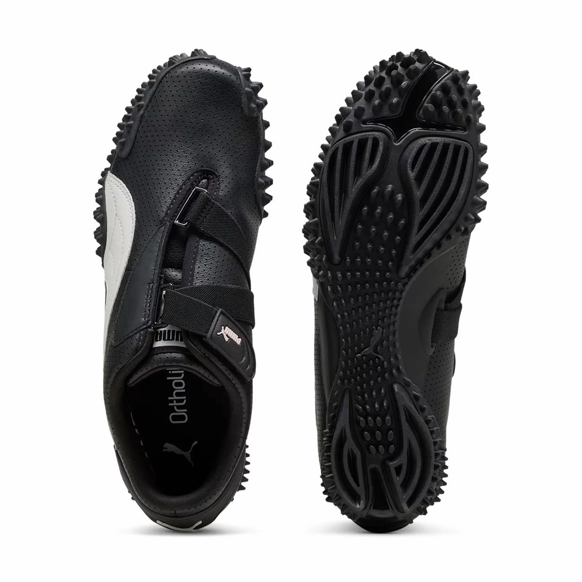 Mostro Perforated 'Puma Black White' Low Profile Heel