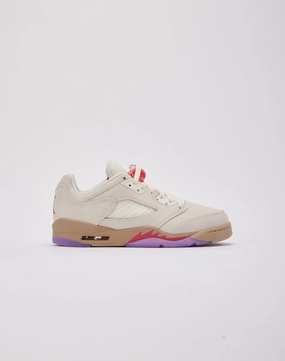 Jordan Air Jordan 5 Retro Low 'Peanut Butter & Jelly' Grade-School Cozy Fit Gym-Friendly