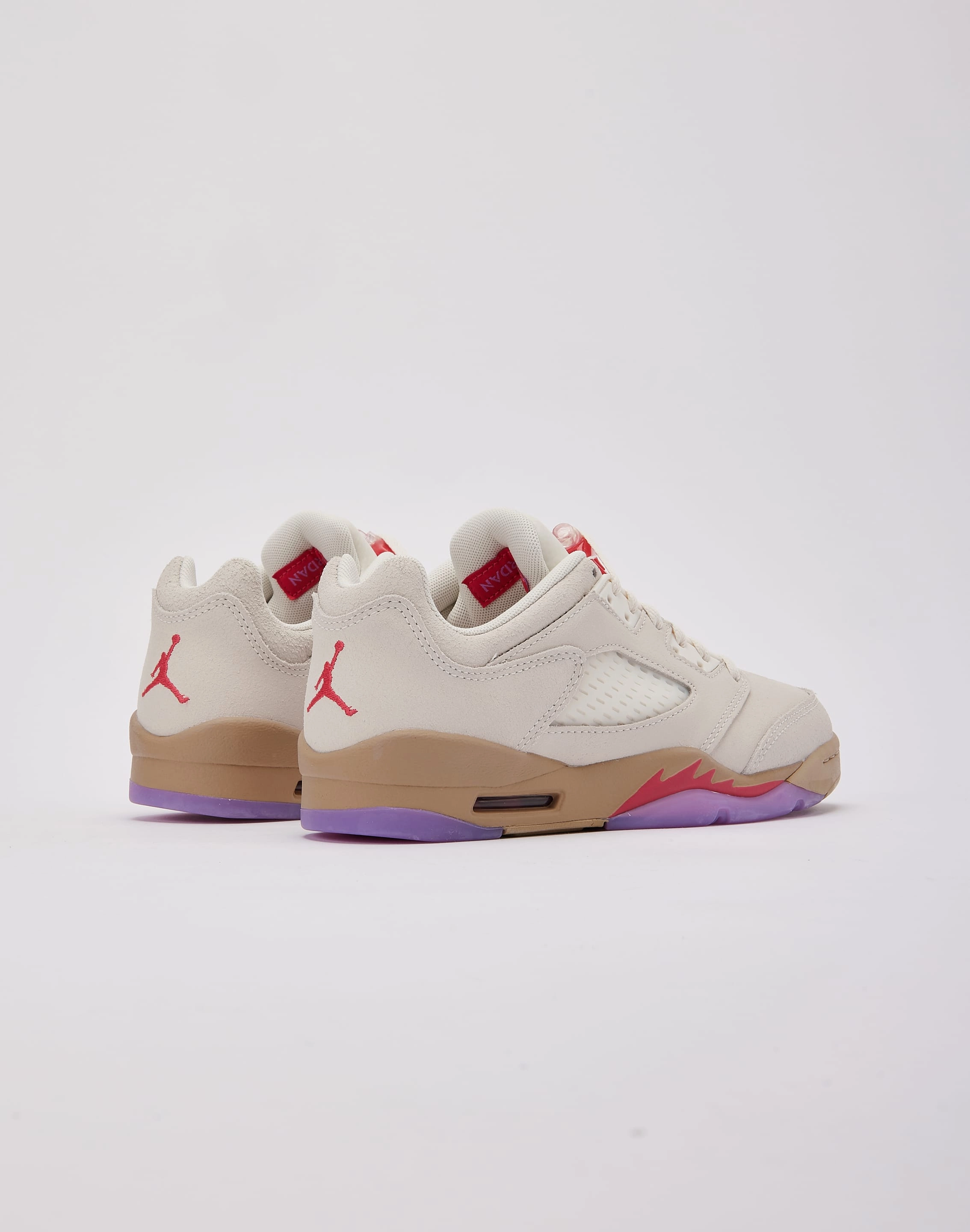 Jordan Air Jordan 5 Retro Low 'Peanut Butter & Jelly' Grade-School Heat Retention Comfortable Straps