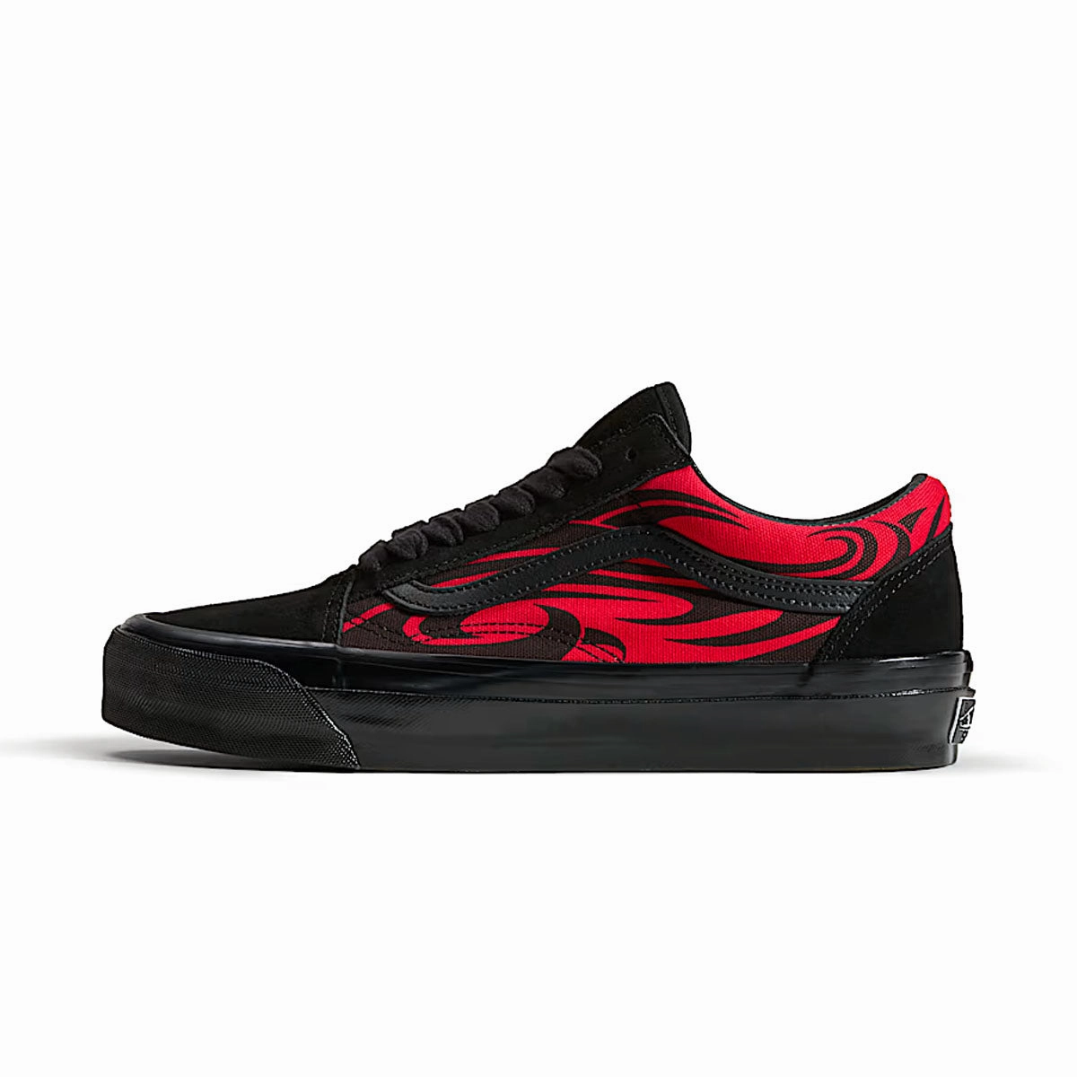 Recycled Rubber Outsole Premium LX Old Skool 'Black Red'