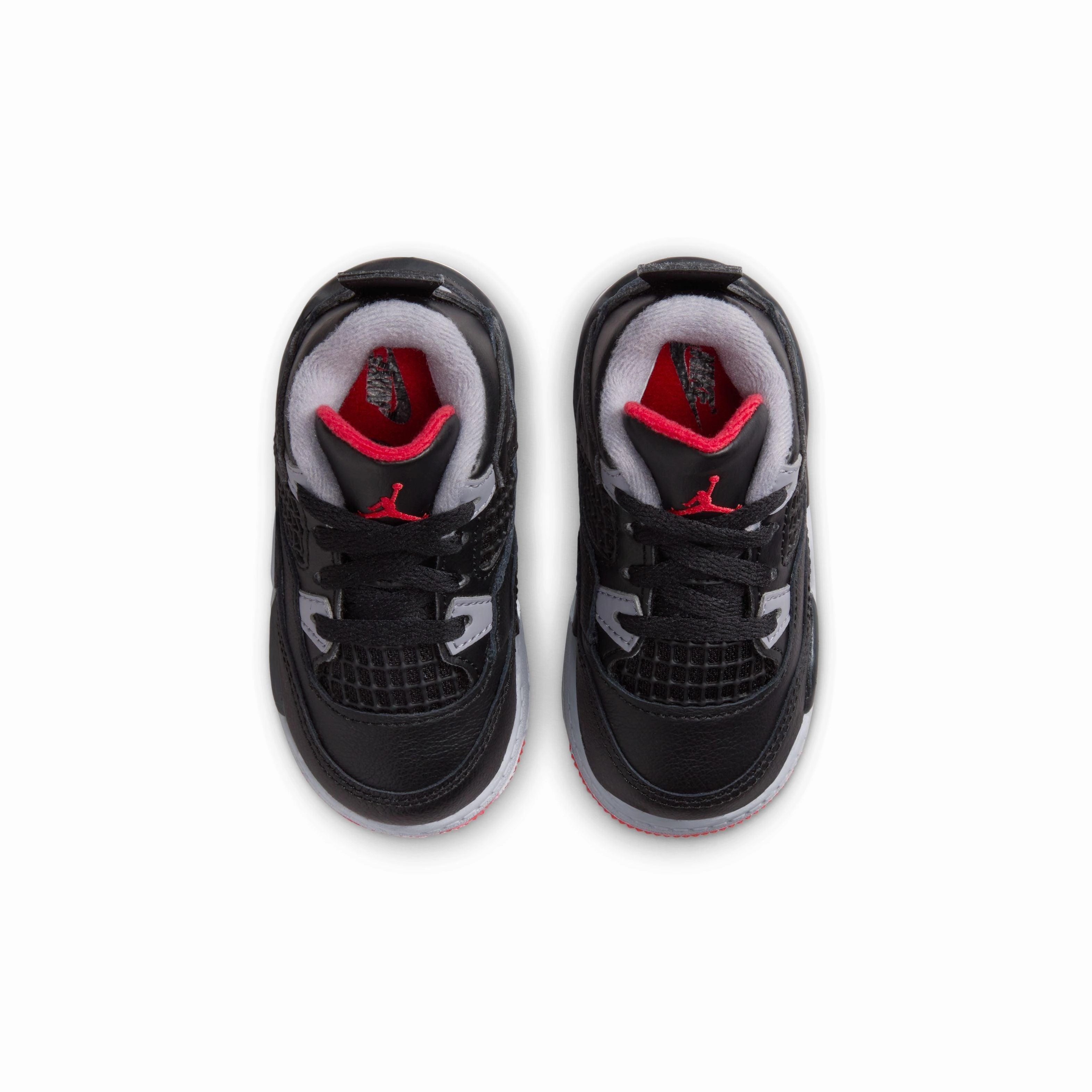 Slip On Closure Stability Balance Toddlers Air Jordan 4 Retro 'Bred Reimagined'