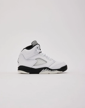 Jordan Air Jordan 5 Retro 'White and Black' Pre-School Performance Wear