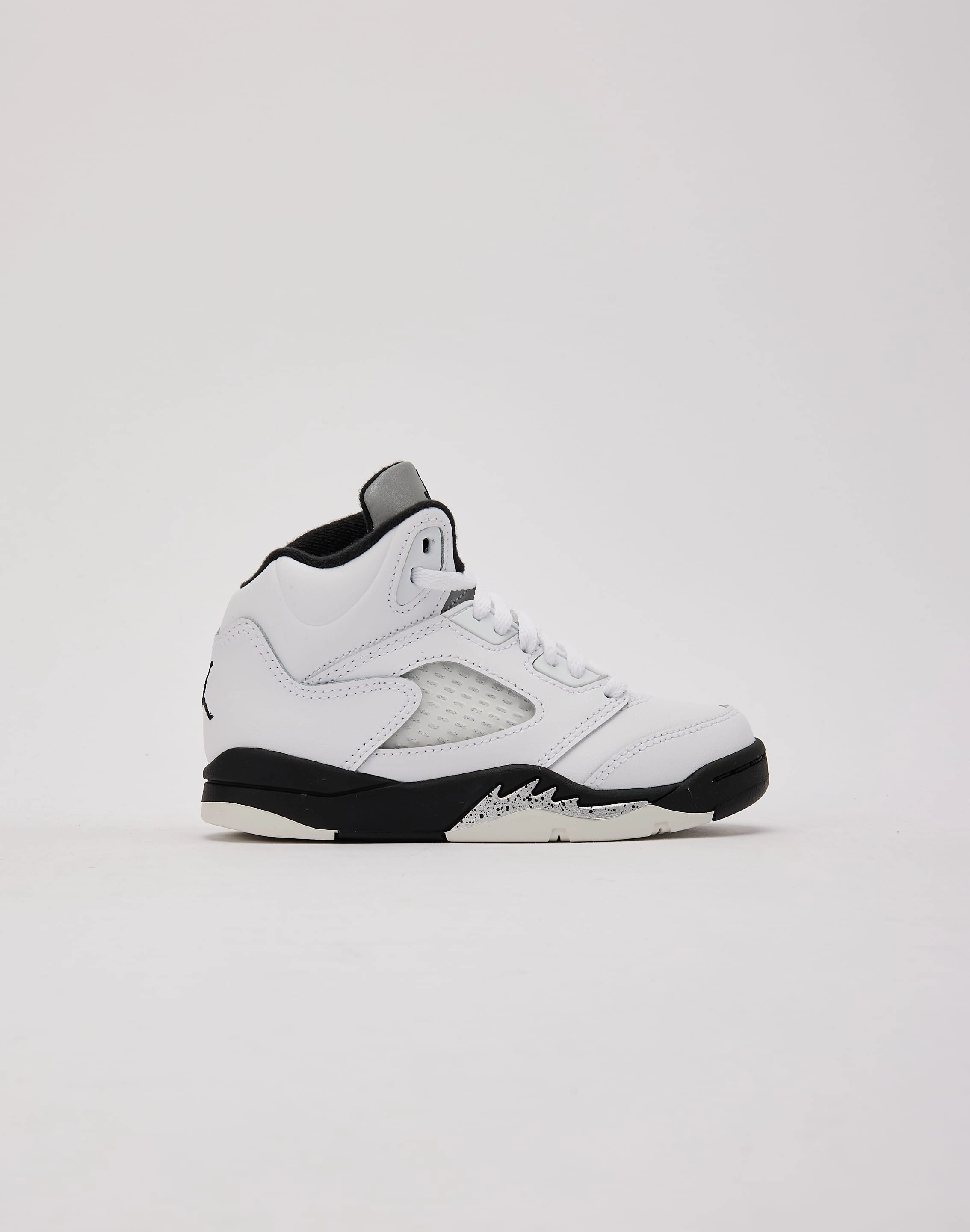 Jordan Air Jordan 5 Retro 'White and Black' Pre-School Performance Wear