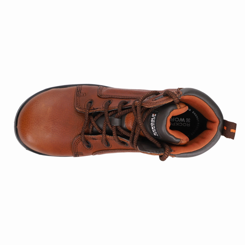 Reinforced Design Heavy-duty Wear More Energy 6 Inch Waterproof Composite Toe Work Boots