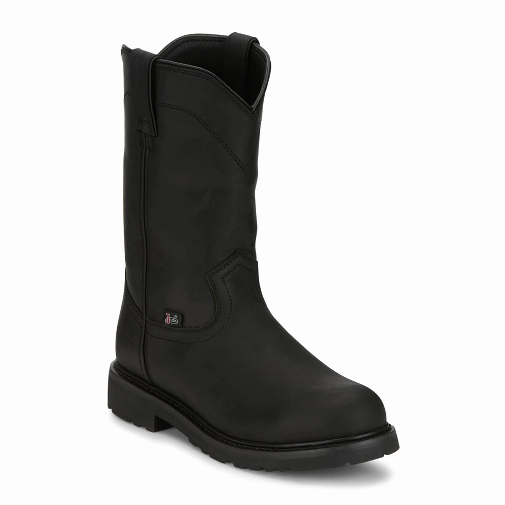 Dorsal 11 Inch Waterproof Steel Toe Work Boots Oil Protection Stability Focus