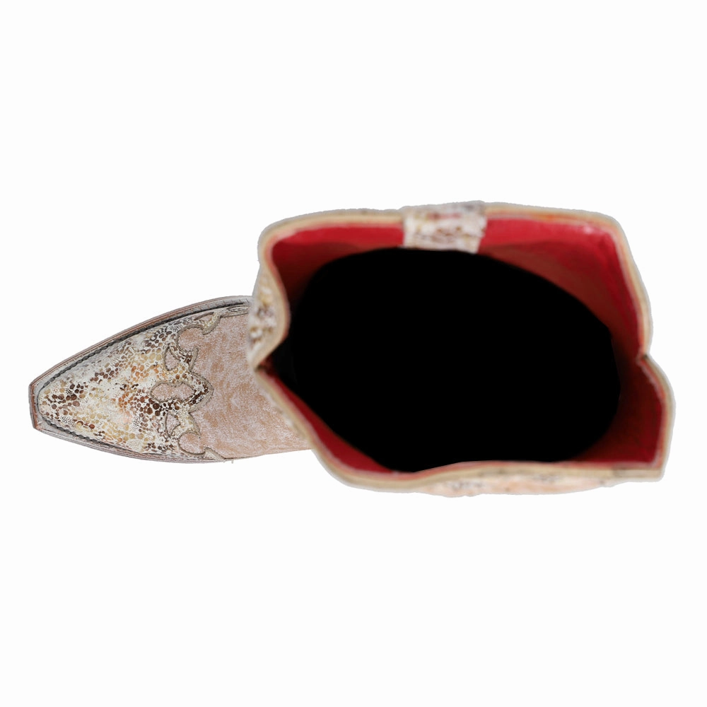 Tessa Snake Embossed Snip Toe Pull On Cowboy Boots fashionistas - specific benefits