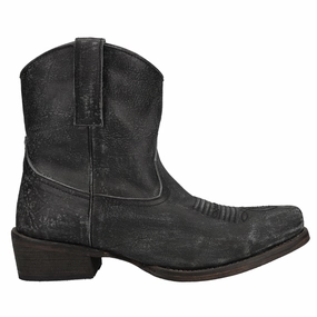 Airflow Ventilation Hyperlock Lacing System Dusty Distressed Snip Toe Cowboy Booties