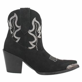 Shear Reducing Liner Hypoallergenic Inner Layer Joyride Embroidered Snip Toe Pull On Cowboy Booties