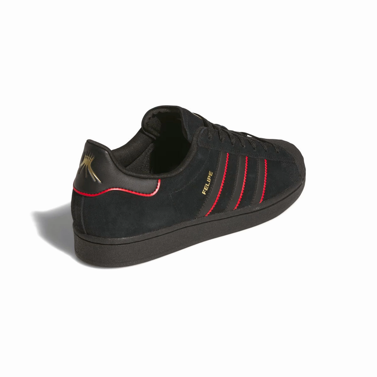   Felipe Gustavo Superstar ADV 'Core Black Better Scarlet' hiking - style hand - washable