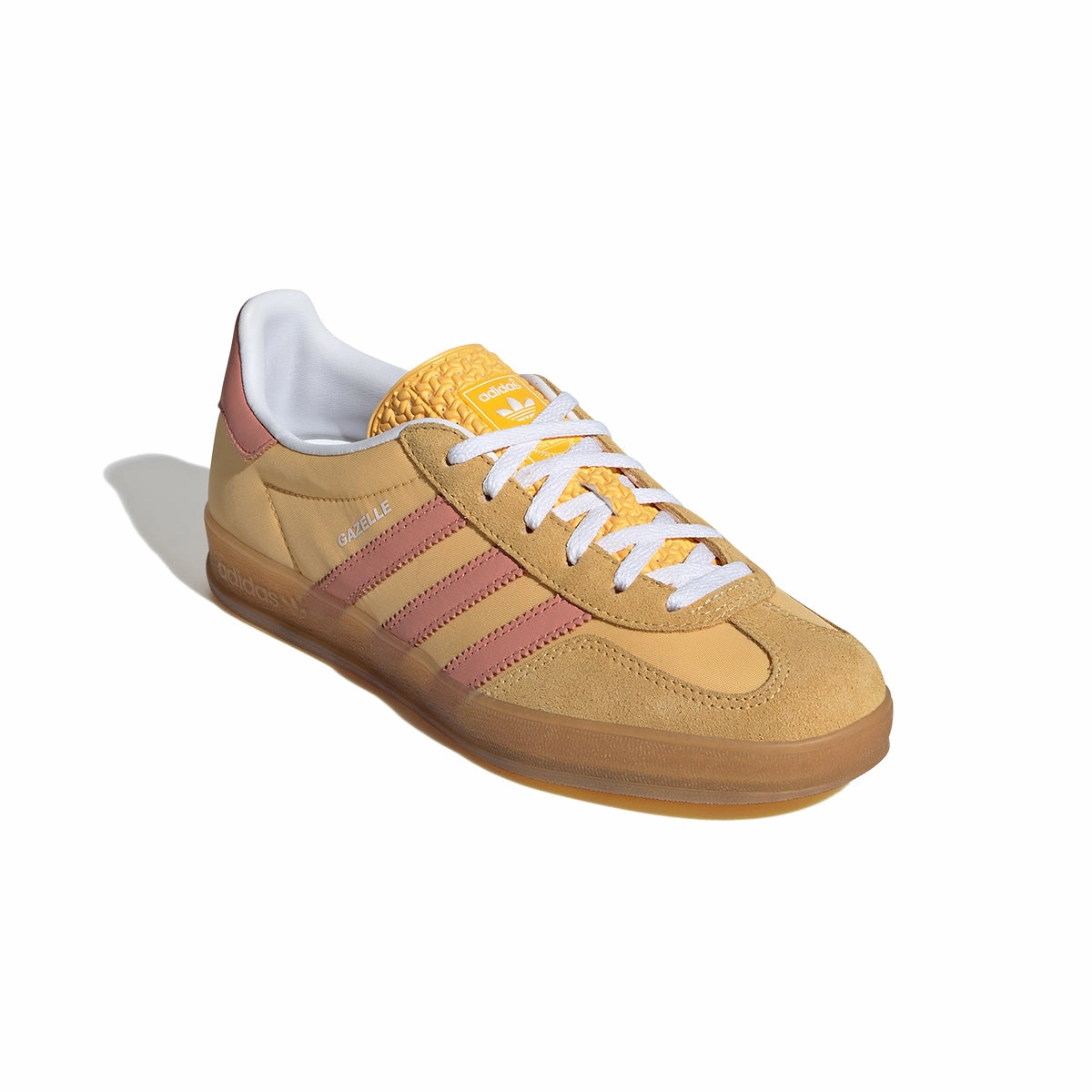Wmns Gazelle Indoor 'Yellow Pink' Appealing