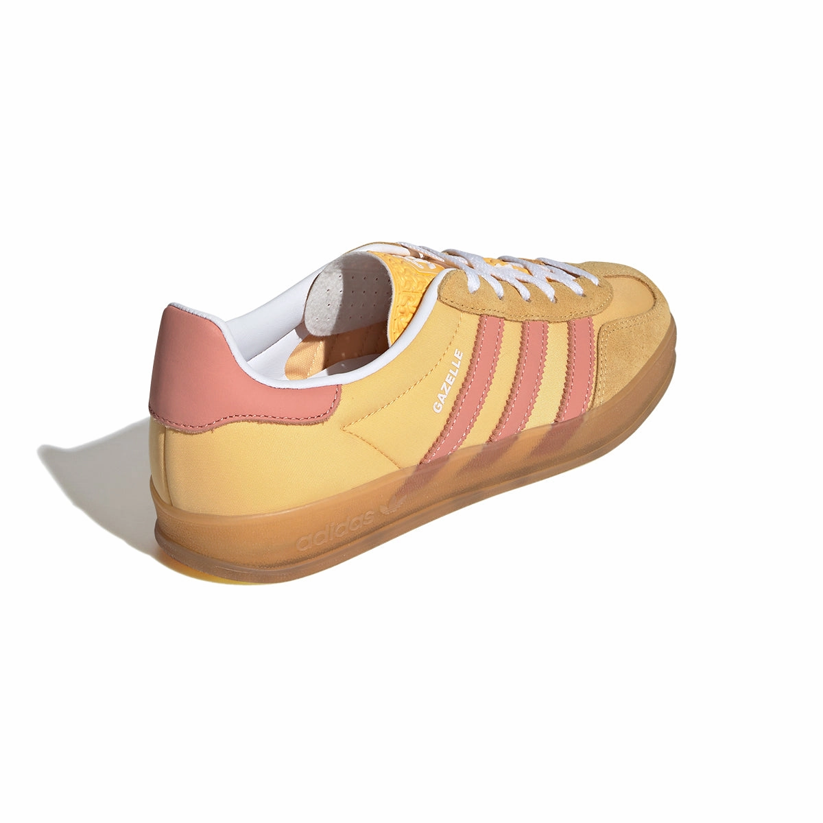 Wmns Gazelle Indoor 'Yellow Pink' Wedding Vegan Leather Option