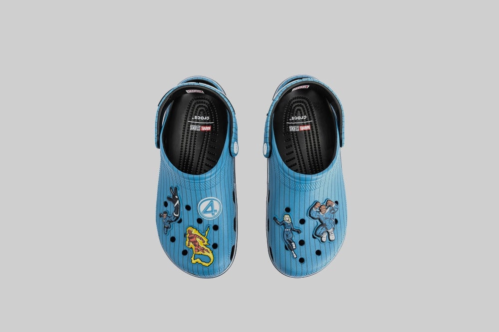 Cozy Step Footwear UV resistant Marvel x Crocs Classic Clog 'Fantastic Four'