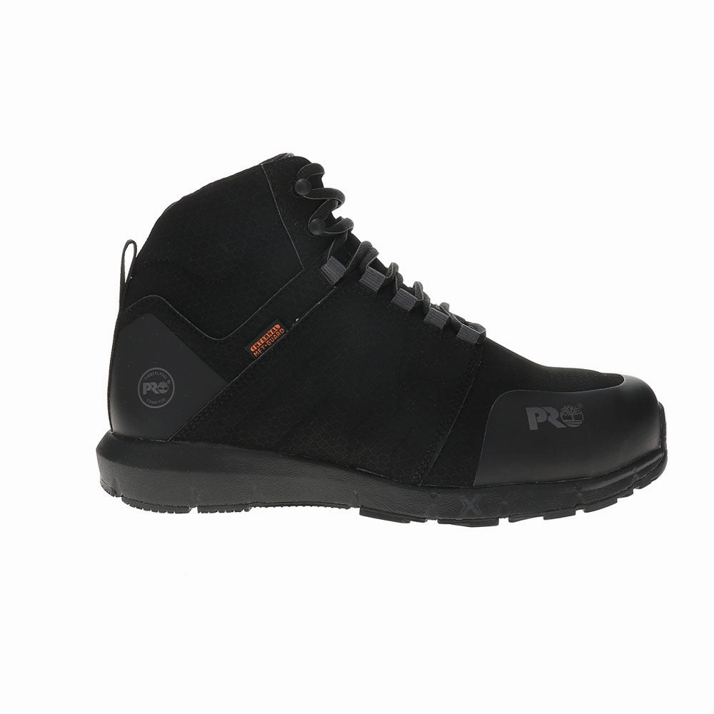 Radius Mid Met Guard Slip Resistant Composite Toe Work Shoes Secure Lacing Hard Wearing Lining