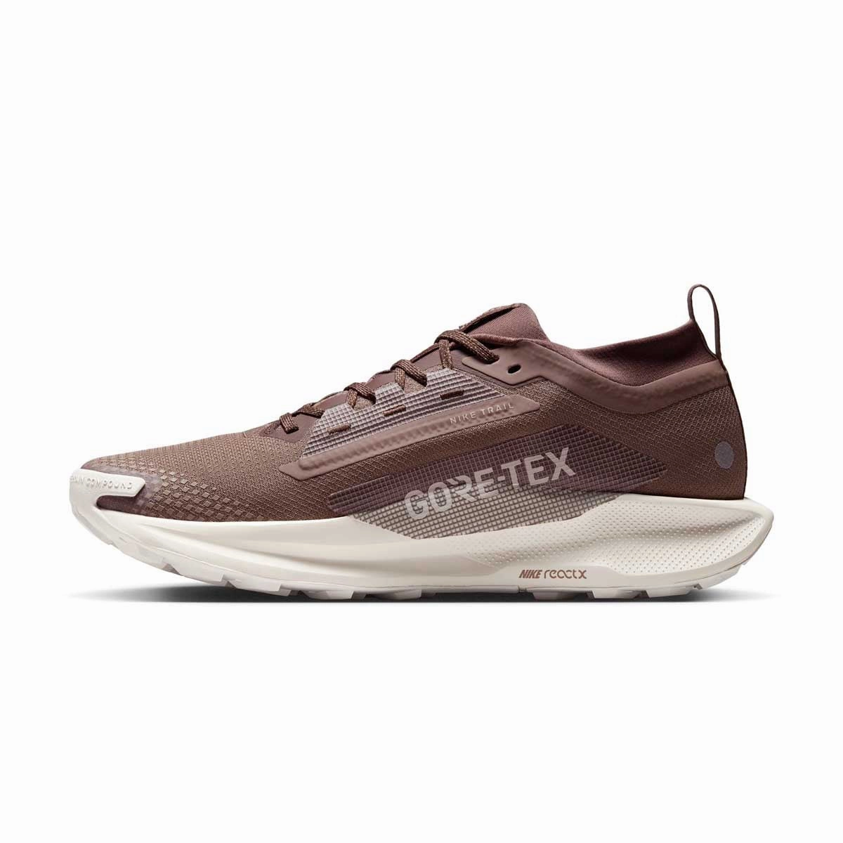 soccer players' traction REACTX PEGASUS TRAIL 5 GORE-TEX SP 'Mink Brown Moon Particle'