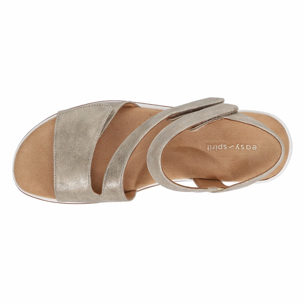 dancers shortest Shirley Metallic Strappy Wedge Sandals