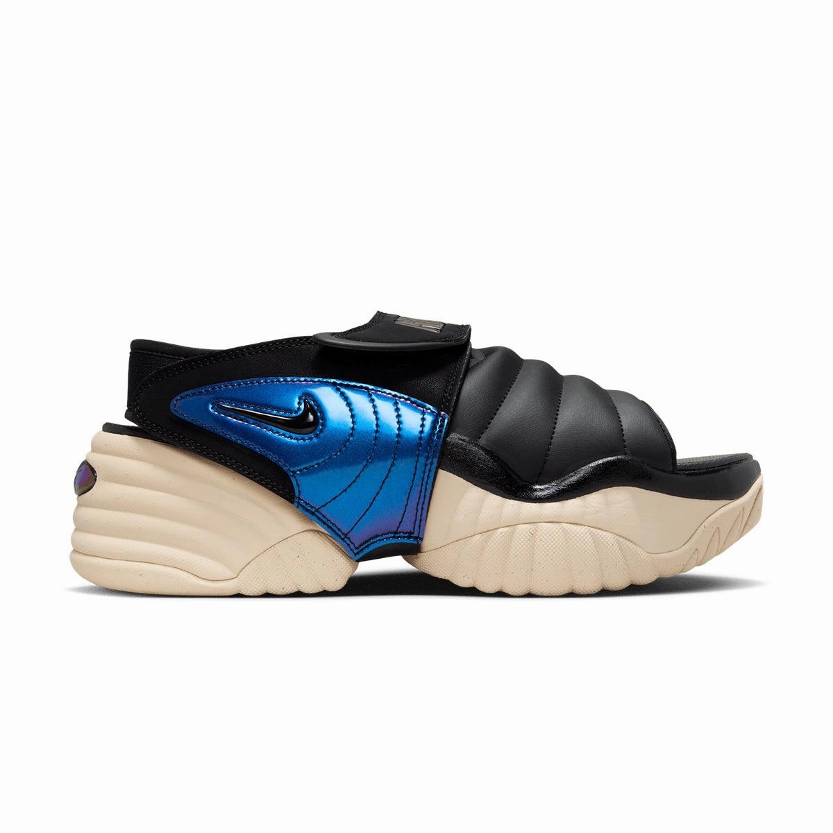 Wmns Air Adjust Force Sandal 'Black Vivid Purple' Anti Static Midsole Foot Health