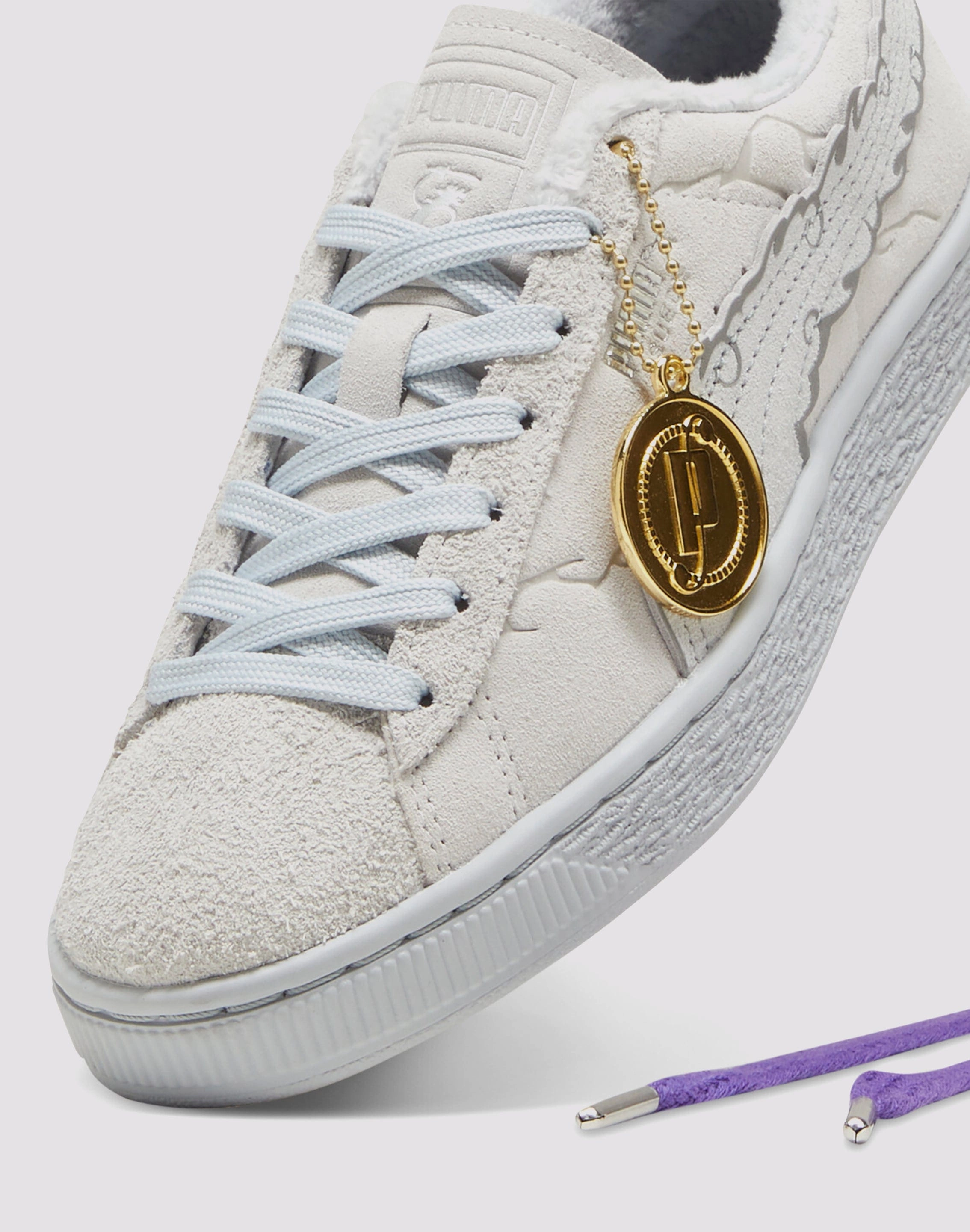 Puma x One Piece "Luffy" Grade School Kids' Shock Absorbing NontoxicMaterials