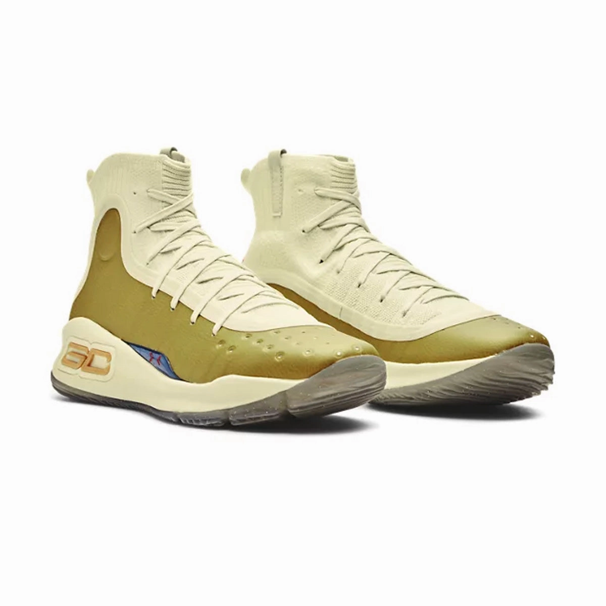 Sustainable Soles cultural Curry 4 Retro 'Lemon Ice Metallic Gold'