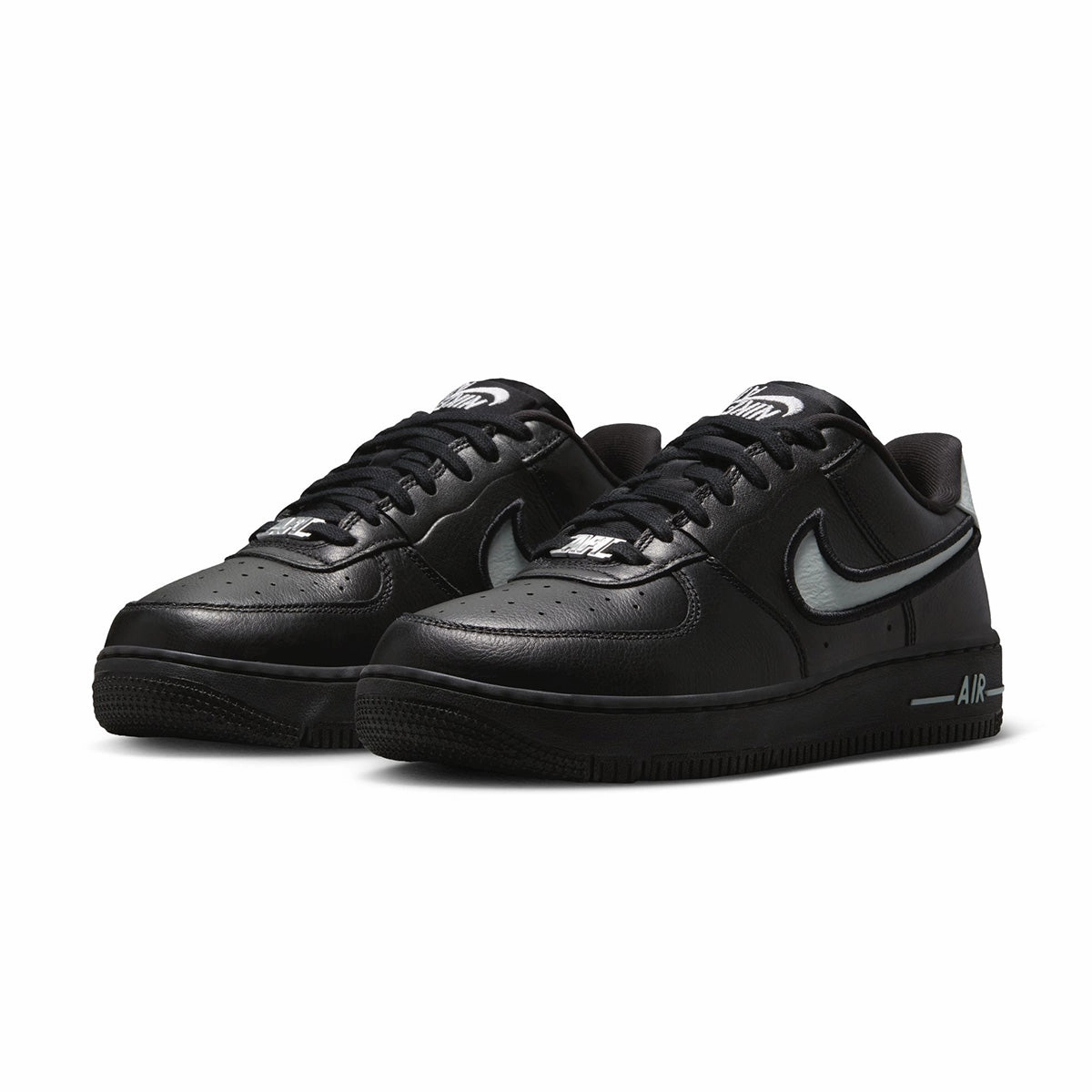 winter - style Characteristic Wmns Air Force 1 Dance 'Black Metallic Silver'