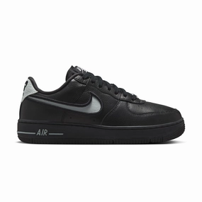 Breathable Design Wmns Air Force 1 Dance 'Black Metallic Silver'