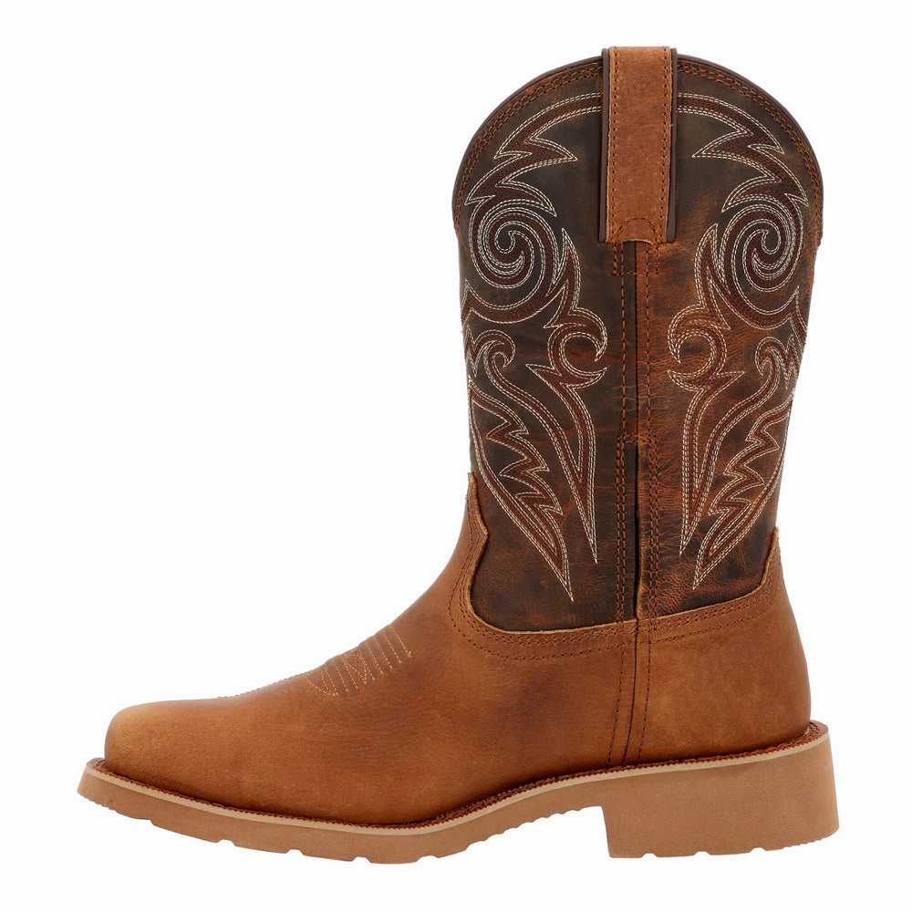 Comfort Force Shoes Worksite Comfort MonoCrepe 12 Inch Waterproof Soft Toe Work Boots