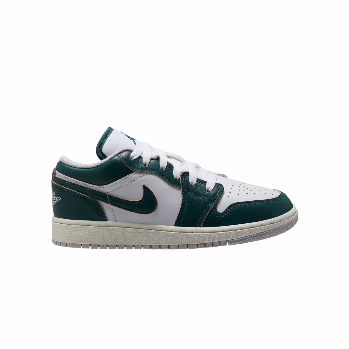 Kids Air Jordan 1 Low SE 'Oxidized Green' non - slip user flexible user