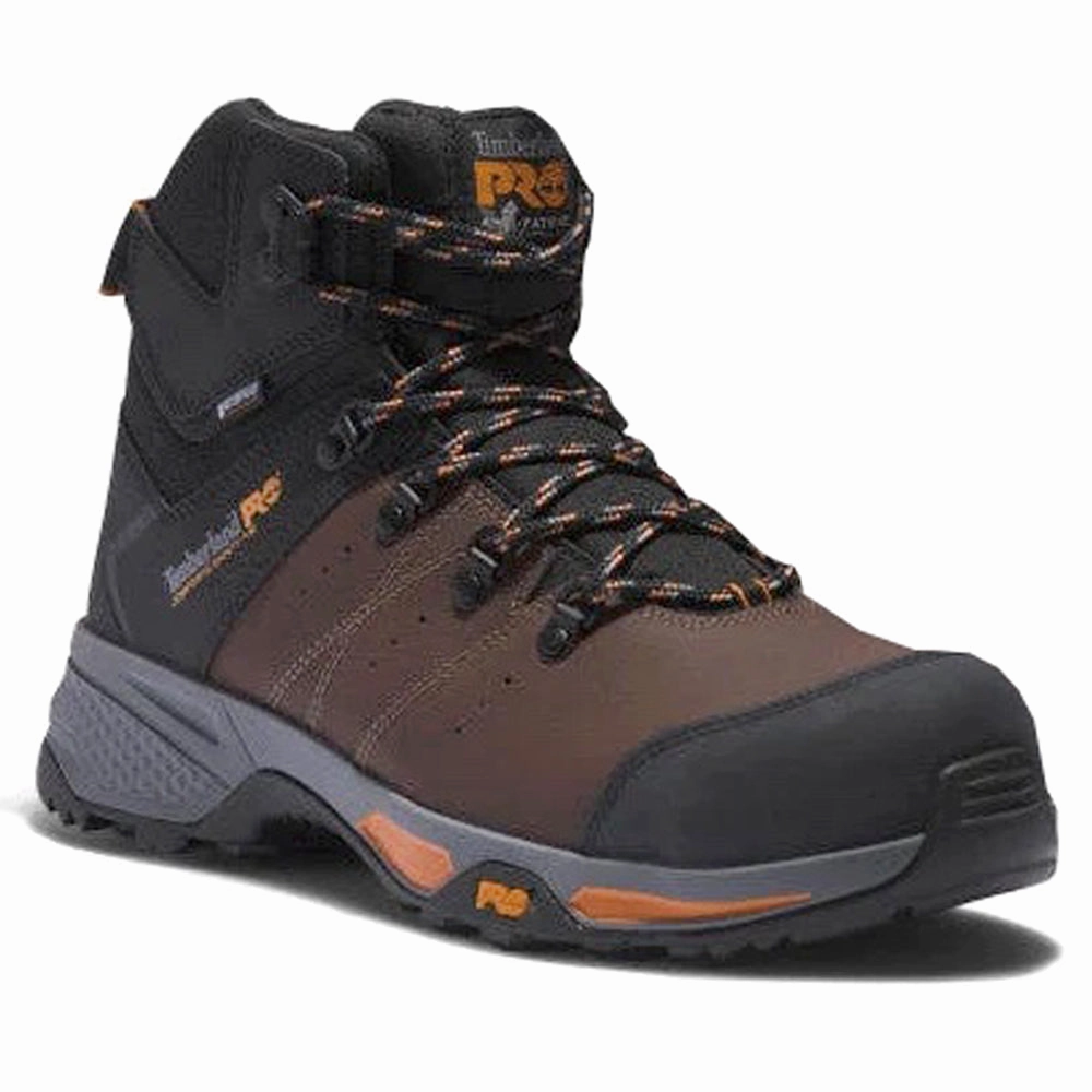Non Slip Sole Switchback 6 Inch Waterproof Composite Toe Work Boots