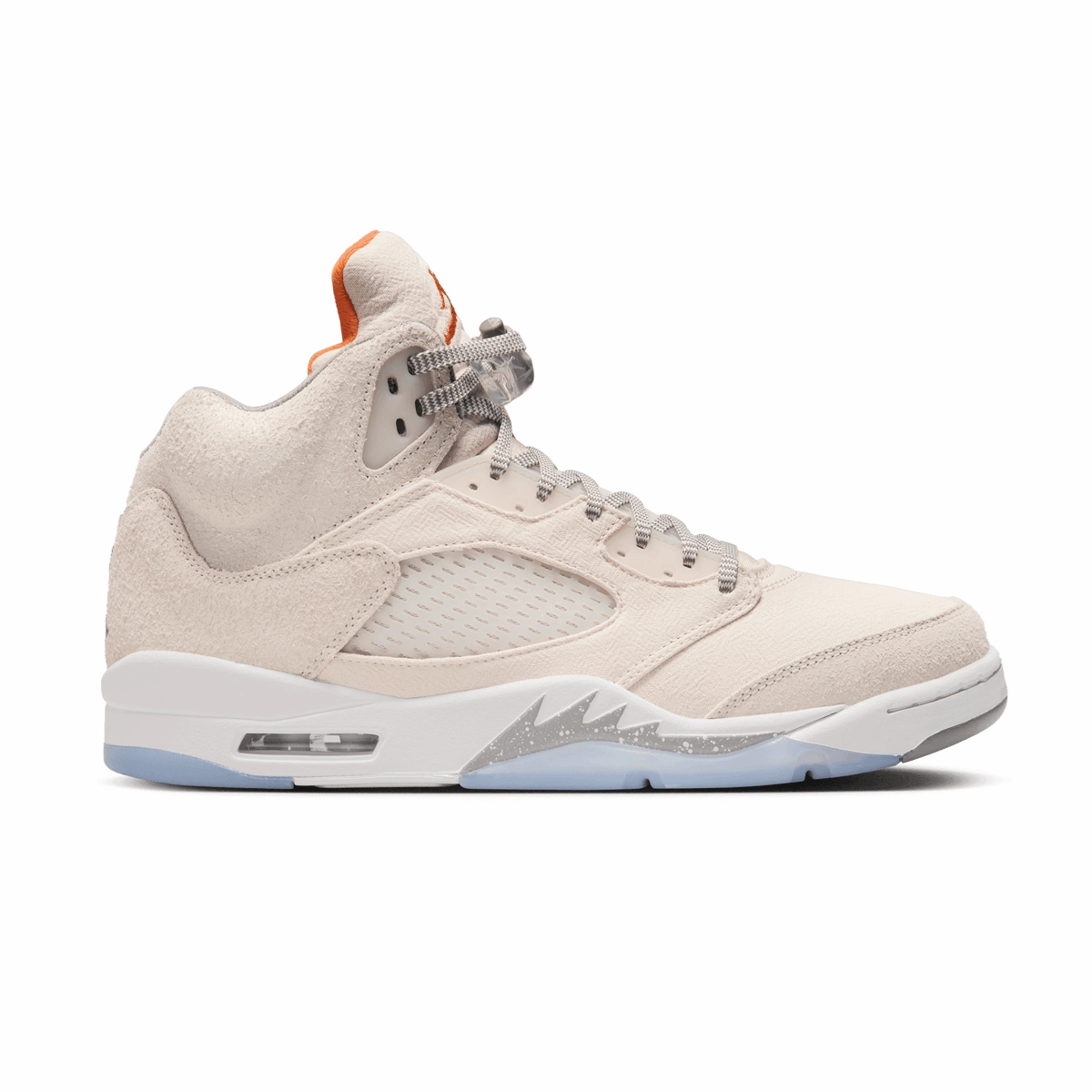 Air Jordan 5 Retro SE Craft 'Light Orewood Brown' sports - specific benefits Reinforced Eyelet Durability