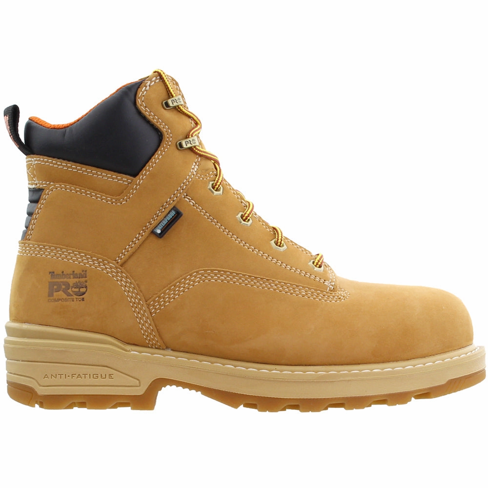 Outdoor Ready Shoes Strong Support Resister 6 Inch Waterproof Composite Toe Work Boots