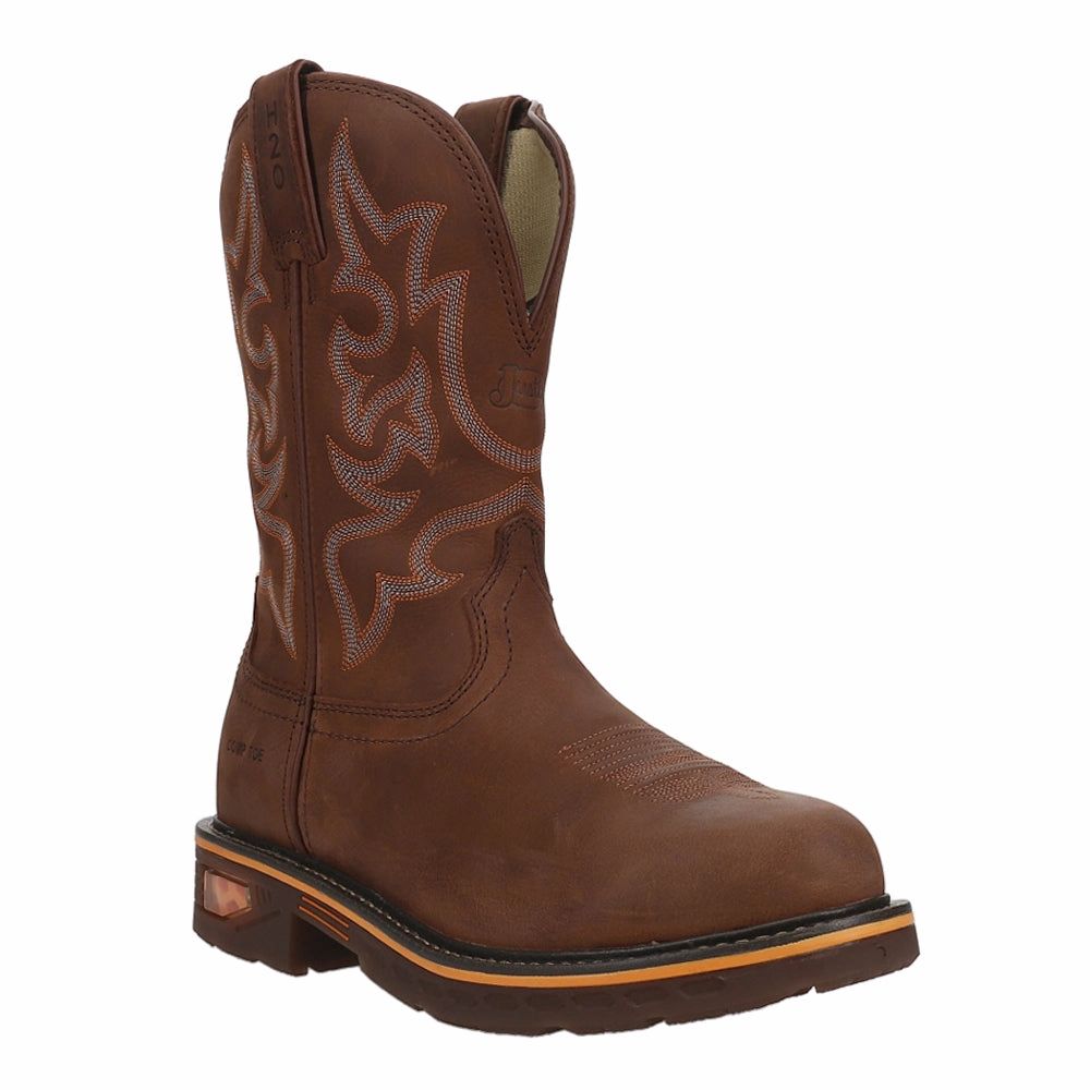 Resistor 11 Inch Waterproof Nano Composite Toe Work Boots All Season Footwear Safe Footwear