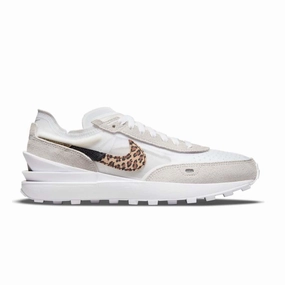 least yoga Wmns Waffle One SE 'White Leopard'