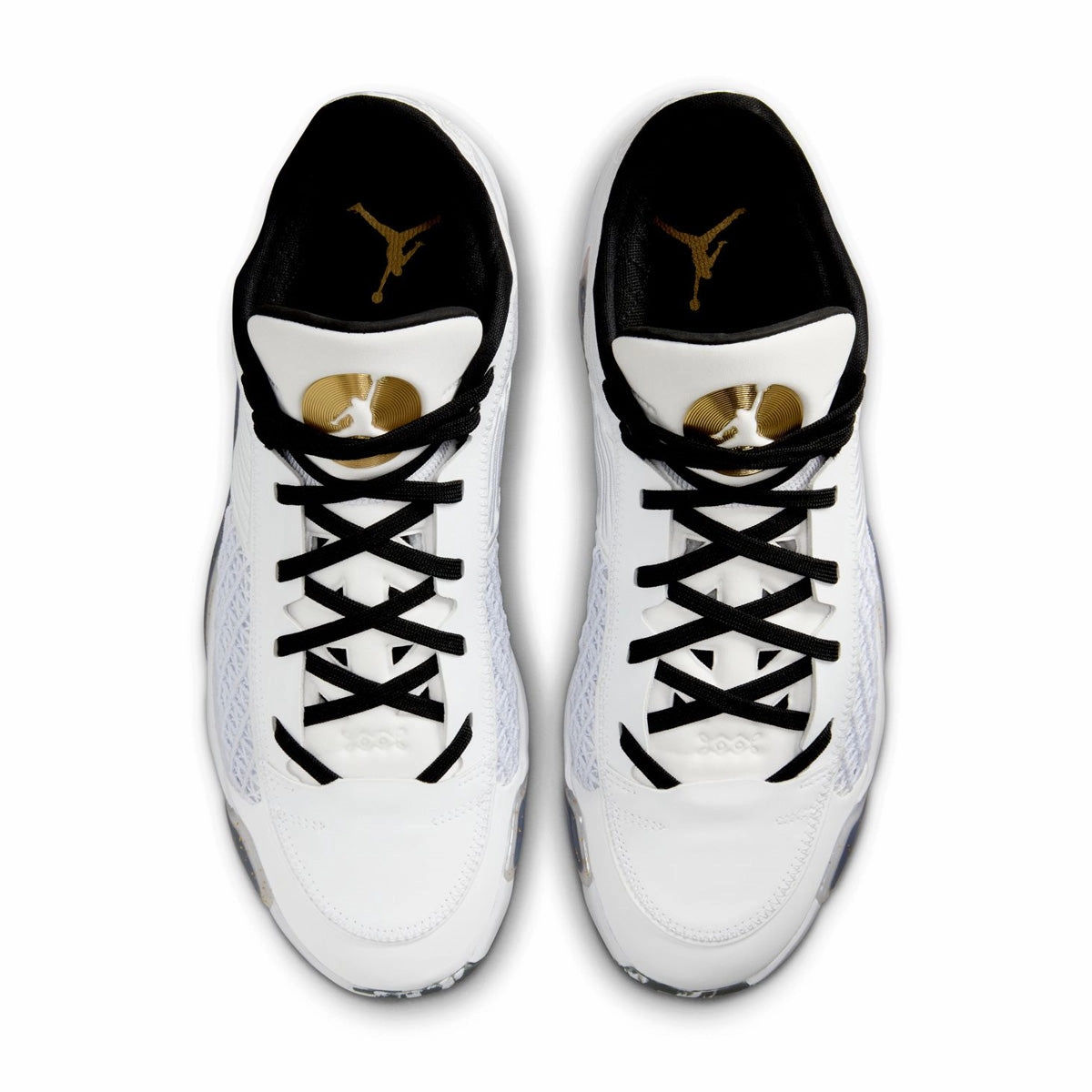 Air Jordan XXXVIII Low PF 'White Black' Signature grip