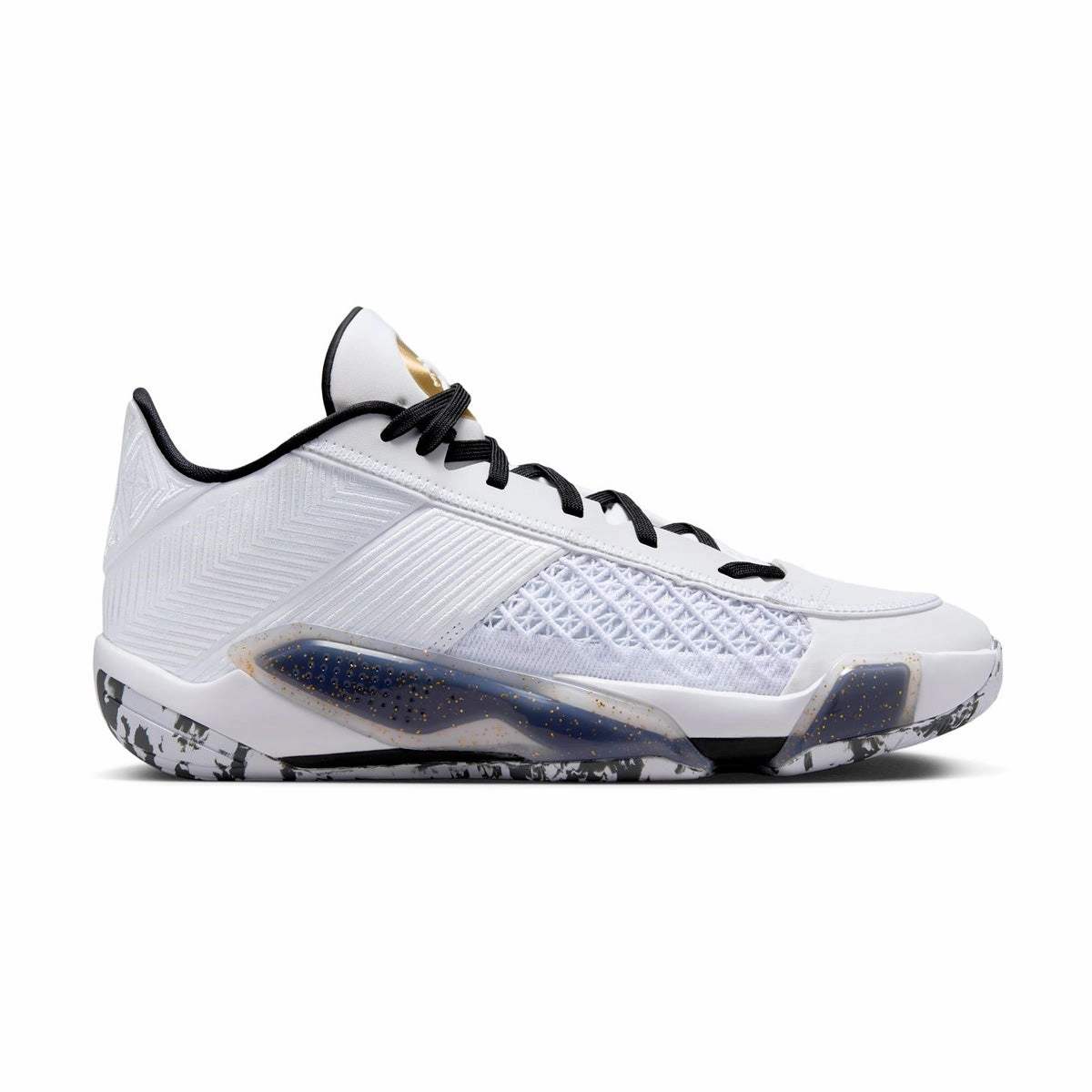 Smart Ease Pressure Dispersing Design Air Jordan XXXVIII Low PF 'White Black'