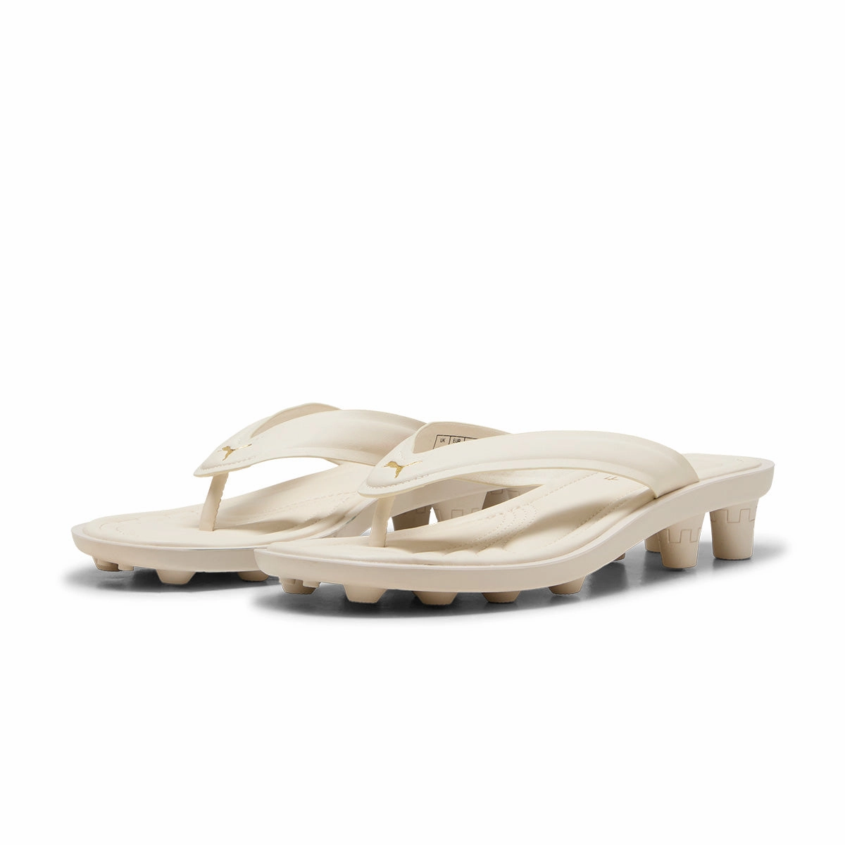   FENTY Cat Cleat Slides 'Alpine Snow PUMA Gold' fitness freaks - specific features