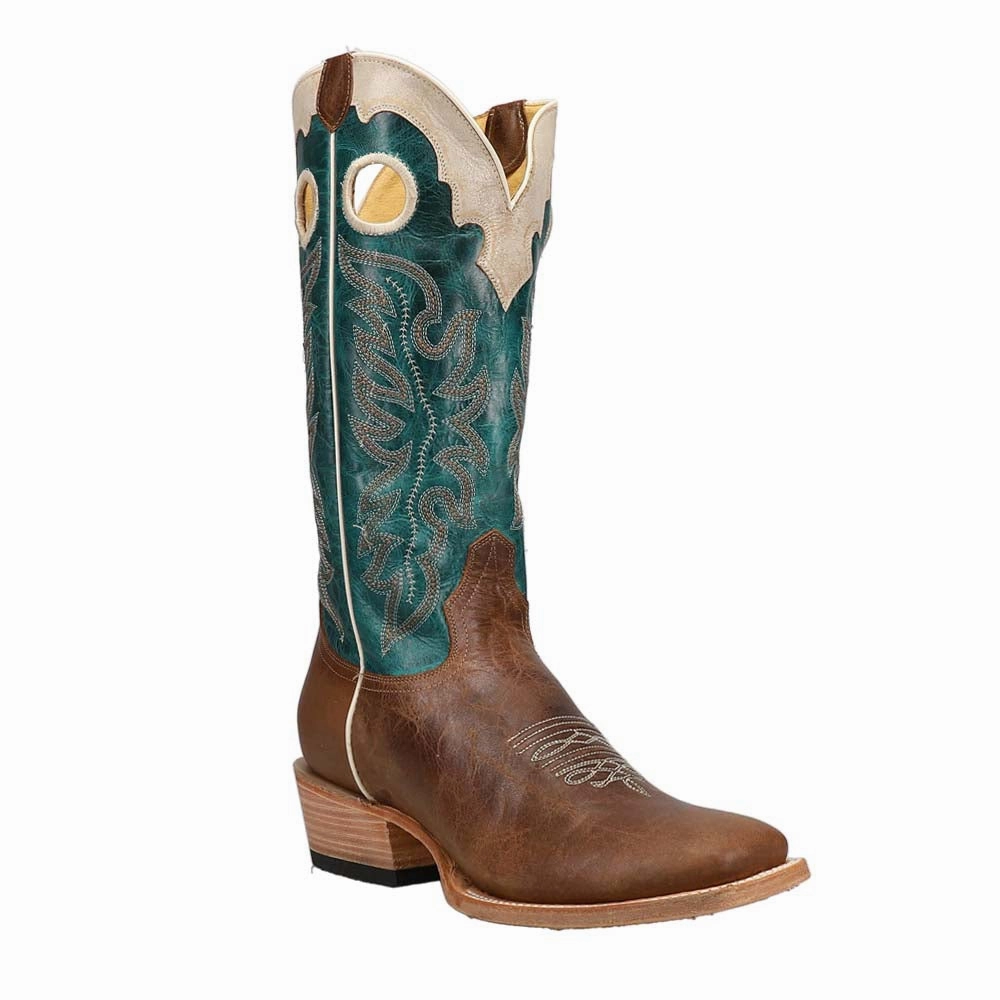 Foot Support Ride'em Cowgirl Square Toe Cowboy Boot
