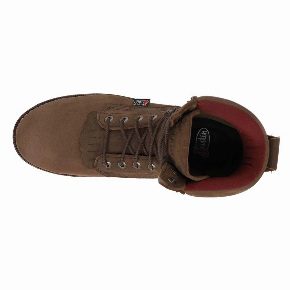 Secure Footwear Rivot 8 Inch Lace Up Work Boots