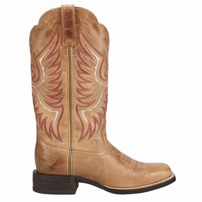Thermal Regulating Fabric trendy user Rockdale Embroidered Square Toe Cowboy Boots