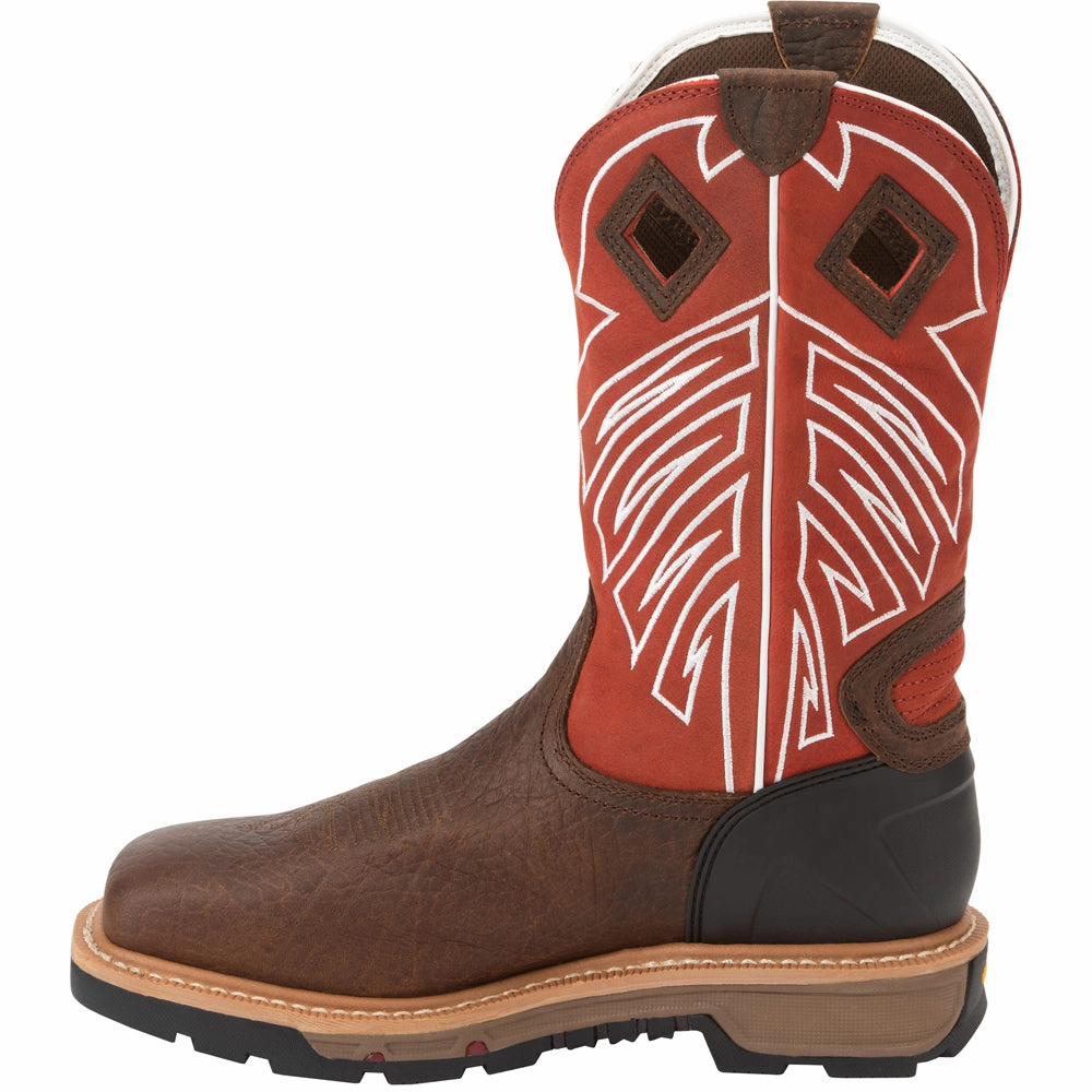 Roughneck 12 Inch Waterproof Steel Toe Work Boots Safety Form Footwear