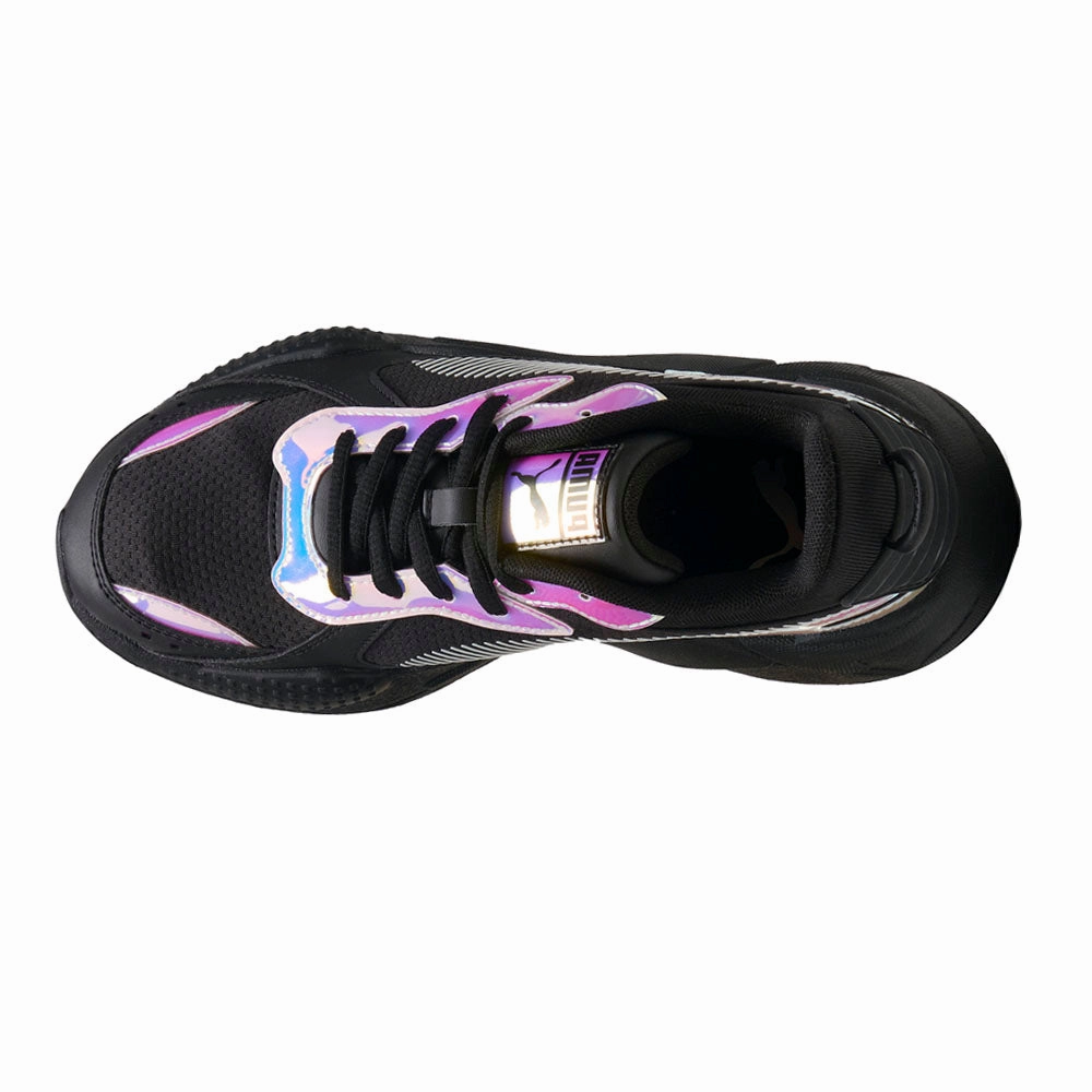 Rs-X Metallic Lace Up Sneakers Advantageous