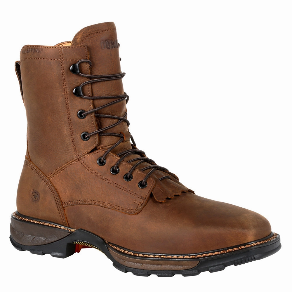 Comfortable Traction Maverick XP Waterproof Steel Toe Lacer Work Boots