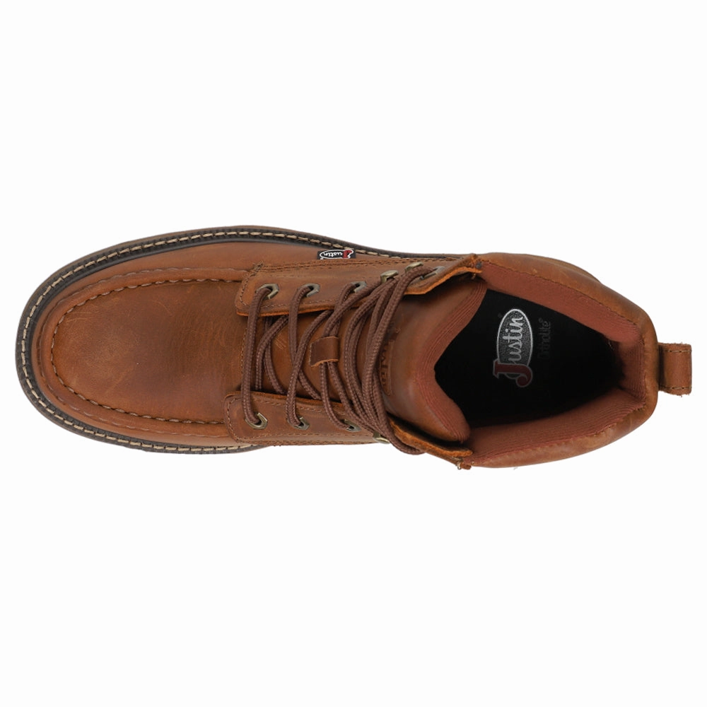 Thermal Guard Shoes Rugged Force Footwear Rush 6 Inch Waterproof Nano Composite Toe Lace Up Work Boots