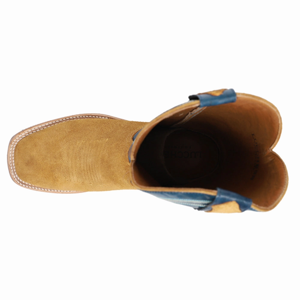 suitable for outdoor adventures Ruth Round Toe Cowboy Boots