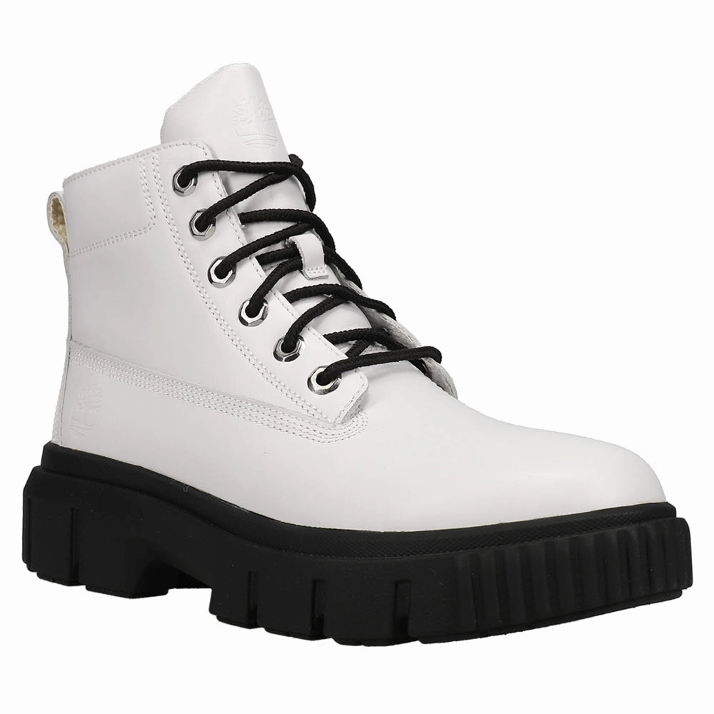 Greyfield Lace Up Round Toe Boots Heavy-duty Footwear Resilient Construction