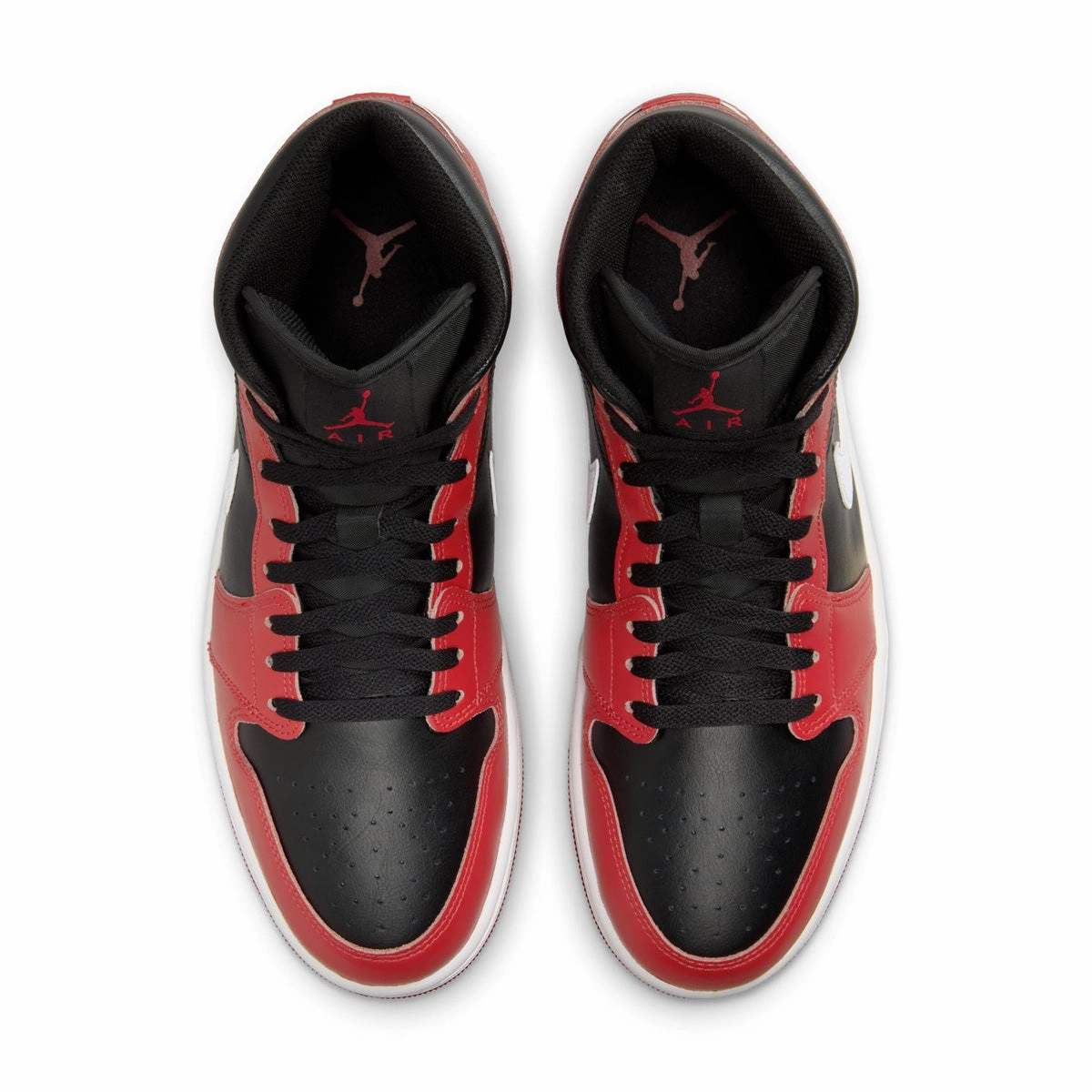 Air Jordan 1 Mid 'Gym Red Black Toe' narrowest Street traction