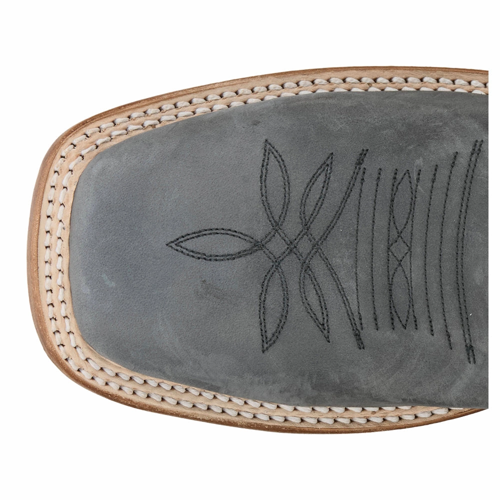 Rancho 11 Inch Square Toe Cowboy Boots High Traction All Day Wear