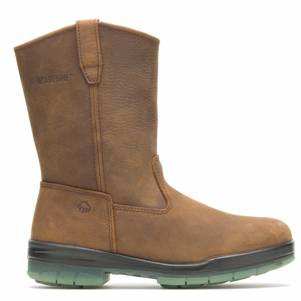 Impact-resistant Cushion Durashocks 10 Inch Waterproof Steel Toe Work Boots