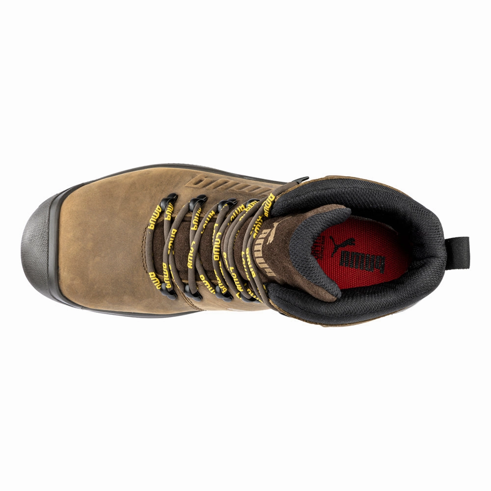 Hardwearing Footwear Tough Grip Iron Heavy Duty 6 Inch Waterproof Composite Toe Work Boots